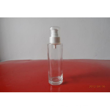 Transparant Glass Lotion Bottles with Sprayer 115ml